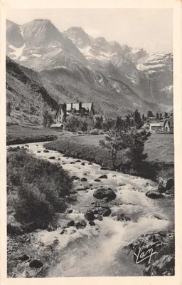 Gavarnie — Le Gave, le Cirque et l'Hôtel du Vignemale — Édition Photo Quinault, Lourdes