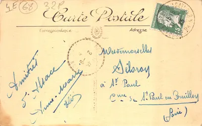 Strasbourg — Place Gutenberg et Rue des Grandes Arcades — LL, n°24 — Verso