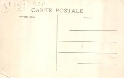 Lille - Le Nouveau Boulevard — vue du boulevard bordé d'arbres et de promeneurs, éditeur E.C., n° 119 — 裏面