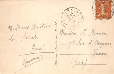 Sports d'Hiver au Mont Revard (alt. 1539 m.) sur Aix-les-Bains — Dans le Parc de l'Hôtel — Éditeur N. Armand, Aix-les-Bains — पीछे