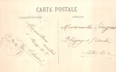Dijon — De Kerk van Sainte-Bénigne — LL. Uitgever LL. N° 15 — Achterkant