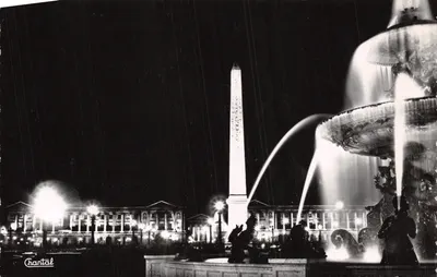 Place de la Concorde — Les Illuminations — Éditions CHANTAL, n°436