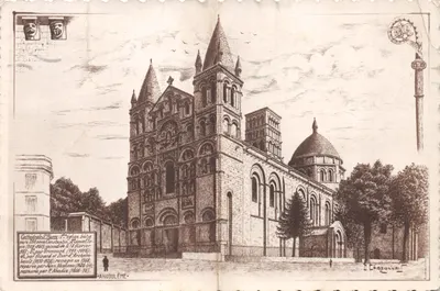 Cathédrale Saint-Pierre — Angoulême — Éditeur "PHOTO-PLUME" O.C