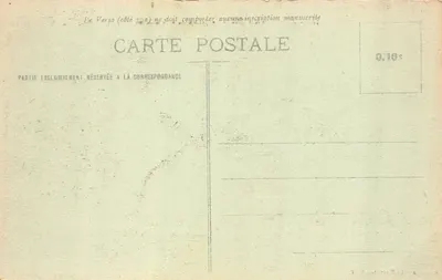 Paray-le-Monial — Le Jardin de la Visitation — H. Bonamy, La Madeleine (Nord) — Verso