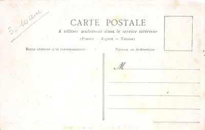 Paris — La Porte Saint-Denis — éditeur AMER PICON — 뒷면