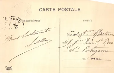 Chambéry — Castello Ducal — Porta Saint-Dominique — editore L. Reyraud, n. 2772 — Verso