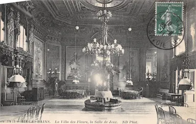 Aix-les-Bains — La Villa des Fleurs, la Salle de Jeux — ND Phot
