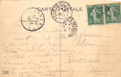 Aix-les-Bains - Le Grand Cercle — éditeur L. Neyrard, Chambéry, n° 552 — 裏面