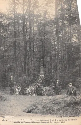 Monument aux Soldats tombés au Champ d'Honneur — St-Dié, éditeur C. Cuny, n° 48x