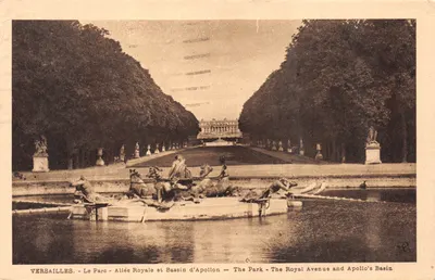 Versailles — Le Parc - Allée Royale et Bassin d'Apollon — Édition Colbert, Versailles