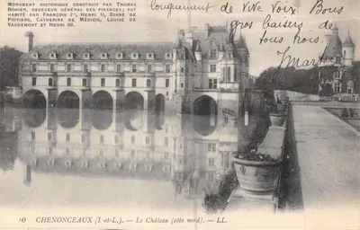 Chenonceaux — Le Château (côté nord) — LL. — n°10