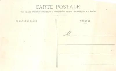 St-ÉTIENNE - Piazza Marengo — edificio classico con stagno e alberi nudi — Editore Nouvelia Galeria, n. 255 — Verso