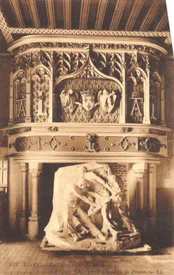Blois — Le Château — Chambre de l'Écusson de France — LL, n° 103