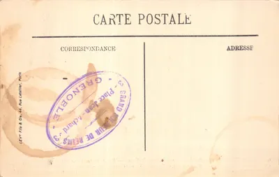 Reims — Façade principale de la Cathédrale après le bombardement allemand — Visé Paris n° 84 — पीछे