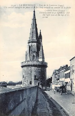 La Rochelle - Tour de la Lanterne (1445) - Bergoin, n°3134