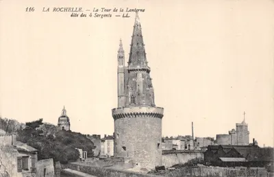 La Rochelle — La Tour de la Lanterne, dite des 4 Sergents — L.L. — n° 116