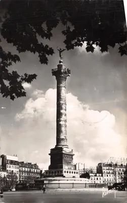 Place de la Bastille — Colonne de Juillet — Éditions des Marronniers
