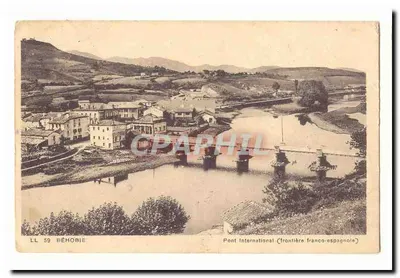 Béhobie — Pont International (frontière franco-espagnole) — LL 59