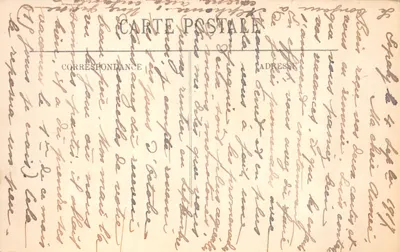 Le Puy — Katedra Penitentów i Wspinaczka do Matki Bożej — LL. n° 60 — Rewers