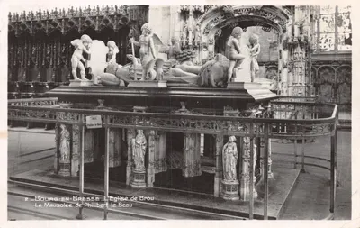 Bourg-en-Bresse — Église de Brou, Le Mausolée de Philibert le Beau — Édition « La Cigogne »