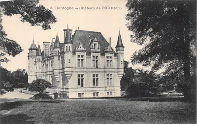 Dordogne — Château de Fournil — éditeur non visible, n° de série 3