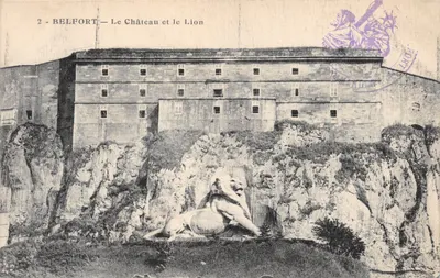 Belfort — Le Château et le Lion — Éditeur : Carte Posta