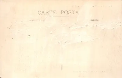Belfort — Le Château et le Lion — Éditeur : Carte Posta — Verso