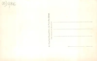 Le Bautarel à la Roche du Galibier — vue panoramique des montagnes avec sentiers et bâtiments — éditeur A. Hourlier-Bouquéron, n° 81053 — पीछे