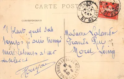 Rouen - Paleis van Justitie, binnenplaats (XVIe eeuw) - C.V. 275 — Achterkant