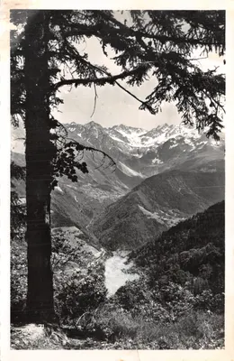 Vue du Rocher de Marameille — panorama alpin depuis Dauphiné-PinSOT — Cliché et Éditions de « La Maison Alpine »