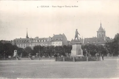 Colmar — Place Rapp et Champ-de-Mars — éditeur 'Cartes "La Cigogne"'