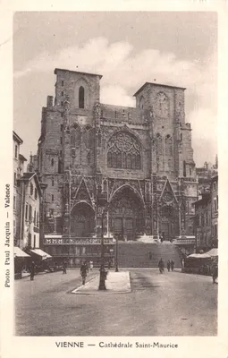 Vienne — Cathédrale Saint-Maurice — Photo Paul Jacquin — Valence