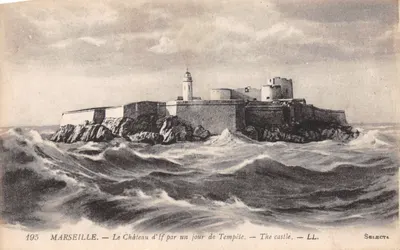 Marseille — Le Château d'If par un jour de Tempête — Selecta