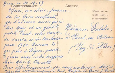 Le Trayas — Vue Générale — LL — Verso