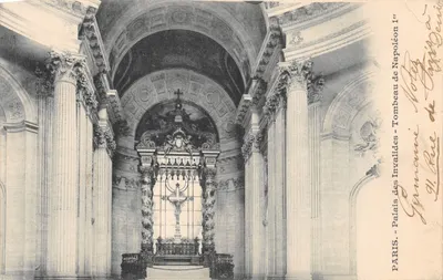 Palais des Invalides — Tombeau de Napoléon — éditeur Paris. Palais des Invalides