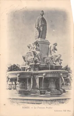 Nîmes — La Fontaine Pradier — Collections ND Phot. n°27