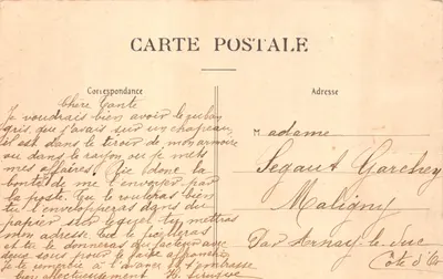 Nevers — Tombeau de Bernadette au Couvent Saint-Gildard — L. Cloix, édit — Verso