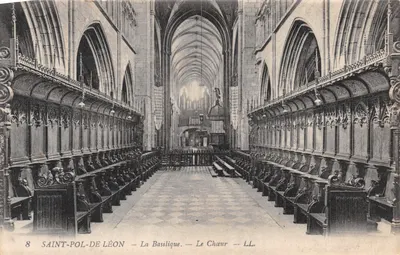 Saint-Pol-de-Léon — La Basilique — Le Chœur — LL. — n°8