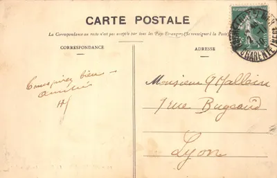 Bordeaux - Zatoka - Ponton Sów - BR - 58 — Rewers