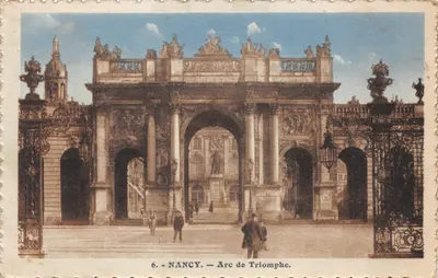NANCY — Arc de Triomphe — éditeur C. Lardier, NANCY, n°6