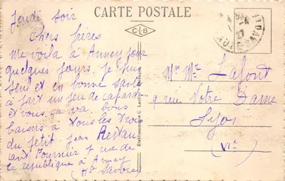 NANCY — Arc de Triomphe — éditeur C. Lardier, NANCY, n°6 — पीछे