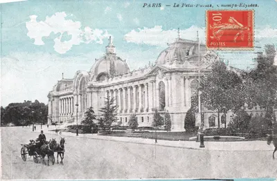Paris — Le Petit-Palais, Champs-Élysées — éditeur non visible, n° de série non lisible