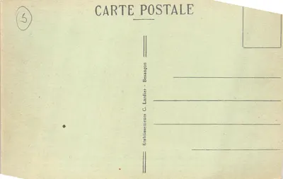 Bassins du Doubs — Rocher de l'Écho (Roche Pesante) — Editor C. Lardier, Besançon — Reverso
