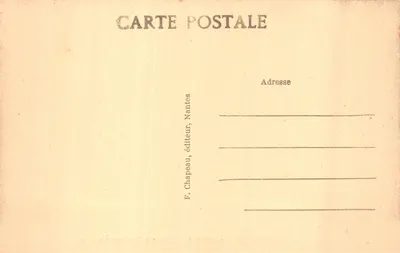 NANTES — Jardin des Plantes, vue prise des Grottes — F. Chapeau, éditeur — पीछे