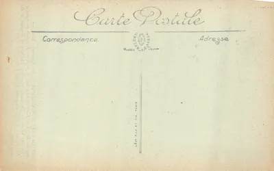Guerre Européenne — Les Souverains héroïques. Le Roi des Belges au front de ses armées et la Reine Elisabeth prodiguant ses soins aux blessés — Visé Paris n° 529 — 背面