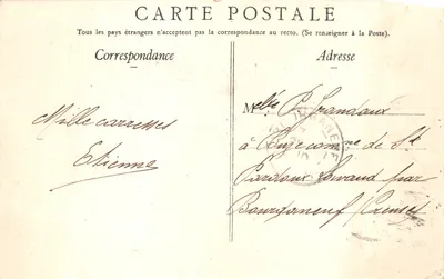 Okręg Grenoble — Sassenage — Wodospad Parisien — Nieznany wydawca, nr 269 — Rewers