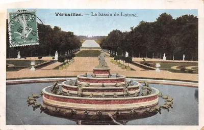 Versailles. — Le bassin de Latone. — Éditeur : Épuration
