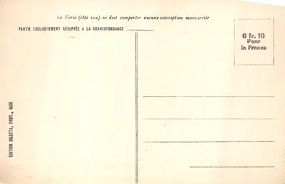 Nice — Escalier Lesage et Tour Bellande vue du Château — Édition Galetta, NICE, n°182 — पीछे