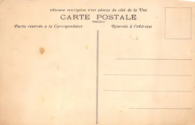 L'Ossuaire de Douaumont — État des travaux lors de l'inauguration du 18 septembre 1927 — Éditeur Pordule, n° 162 — Verso