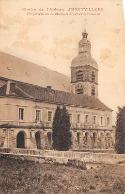 Cloître de l'Abbaye d'Hautvillers — éditeur Moët & Chandon